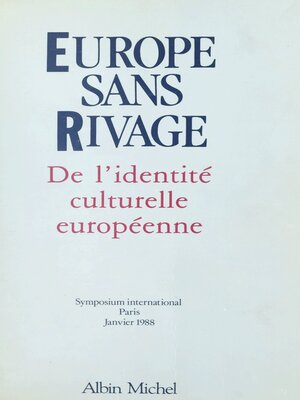 cover image of Europe sans rivage
